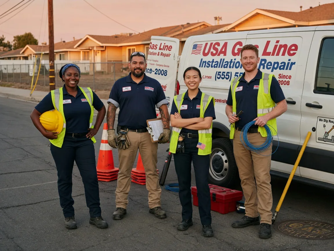 Gas Line Installation company in Hudson, IN